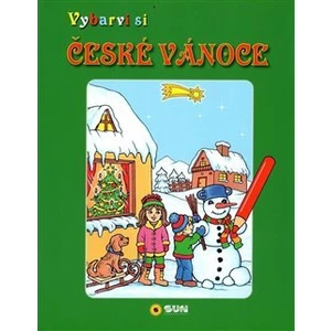 České vánoce - Vybarvi si [Papírenské zboží]