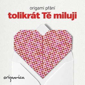 Origami přání - Tolikrát Tě miluji [Papírenské zboží]