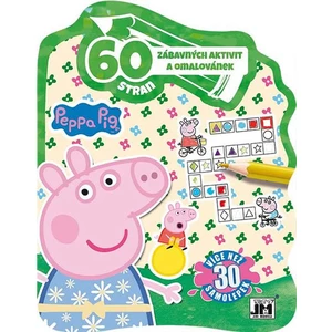 60 zábavných aktivit a omalovánek Peppa Pig