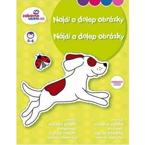 Zábavné učení Stíratelný sešit se samolepkami
