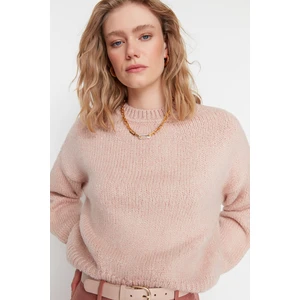 Trendyol Sweater - Pink - Regular fit