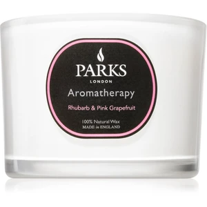 Parks London Aromatherapy Rhubarb & Pink Grapefruit vonná svíčka 350 g