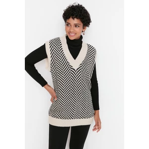 Trendyol Sweater - Beige - Fitted