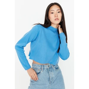 Trendyol Sweater - Blue - Regular fit