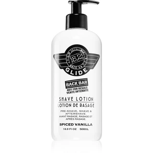 18.21 Man Made Spiced Vanilla Shave Lotion balzám na holení 500 ml