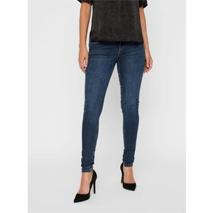 Blue slim fit jeans VERO MODA Lux