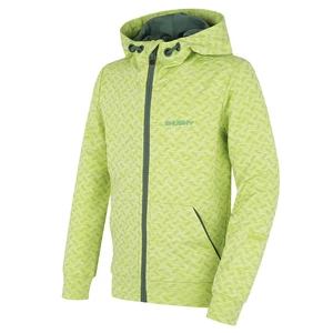 Kids hoodie HUSKY Alony K bright green