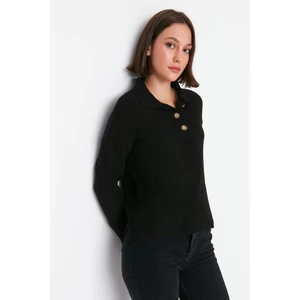 Trendyol Sweater - Black - Regular fit