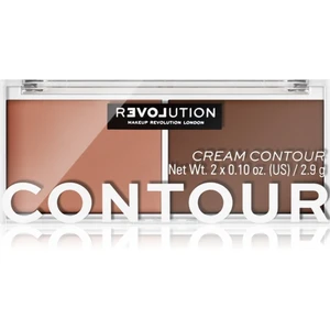 Revolution Relove Colour Play konturovací paletka duo odstín Medium 6 g