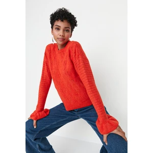 Trendyol Sweater - Orange - Regular fit