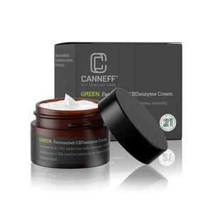 Canneff Green Fermented CBDenzyme Cream intenzívna omladzujúca kúra s CBD 50 ml