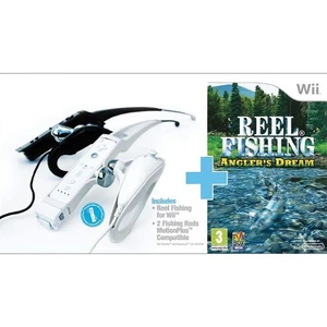 Reel Fishing: Angler's Dream + horgászbotok - Wii