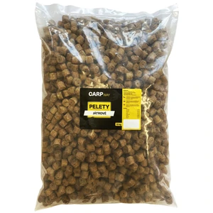 Carpway pelety játrové s dírou 10 kg - 12 mm