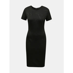 Black Women's Dress Guess Rhoda with Logo - Women