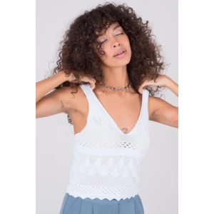 BSL Women´s light blue top