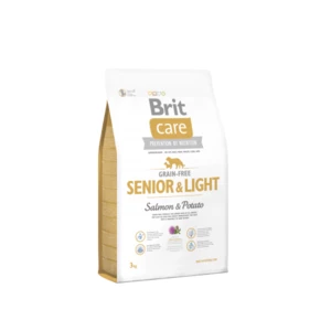 Brit Care Grain-free Senior & Light Salmon & Potato 3kg