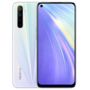 Realme 6, 4/64GB, Dual SIM, Comet fehér - EU disztribúció