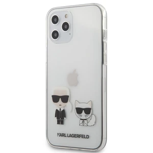 Tok Karl Lagerfeld PC/TPU Karl & Choupette  iPhone 12 Pro Max, transparent