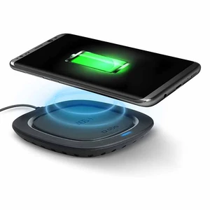 SBS 10W wireless charging base with Qi, black