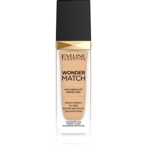 Eveline Cosmetics Wonder Match dlhotrvajúci tekutý make-up s kyselinou hyalurónovou odtieň 20 Medium Beige 30 ml