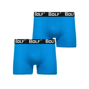 Blankytne modré pánske boxerky Bolf 0953-2P 2 PACK