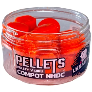 LK Baits Pelety v dipu Compot NHDC 17mm, 60g