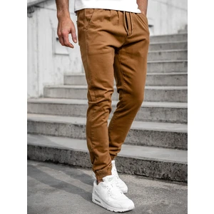 Pantaloni joggers camel Bolf 707