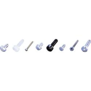 Šroub s válcovou hlavou Toolcraft, M3, 10 mm, vnitřní šestihran, černá
