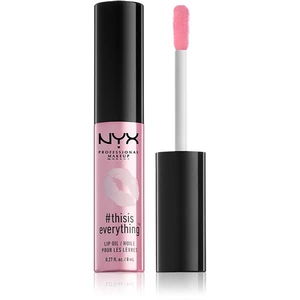 NYX Professional Makeup #thisiseverything olej na rty odstín 01 Sheer 8 ml