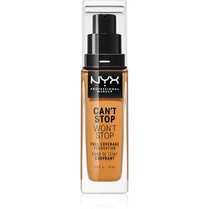 NYX Professional Makeup Can't Stop Won't Stop vysoce krycí make-up odstín 15.3 Almond 30 ml