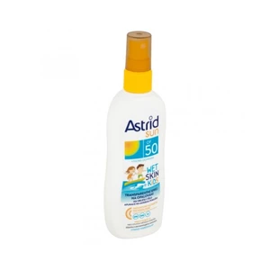 Astrid Sun Wet Skin dětský transparentní sprej na opalování OF 50 150 ml