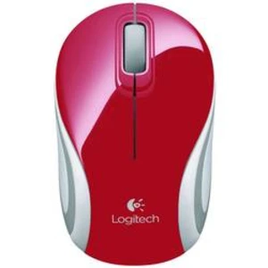 myš Logitech Wireless Mini Mouse M187 červená