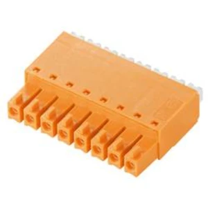 Zásuvkové púzdro na kábel Weidmüller BCF 3.81/14/180 SN OR BX 1969210000, 53.43 mm, pólů 14, rozteč 3.81 mm, 50 ks