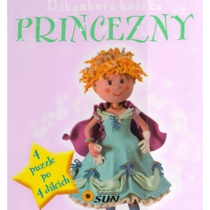 Sun Říkanková puzzle kniha Princezny