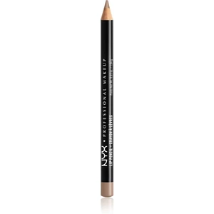 NYX Professional Makeup Slim Lip Pencil precízna ceruzka na oči odtieň 02 Brown 1 g