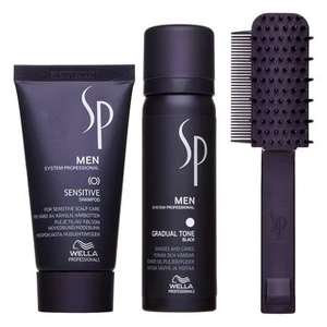 Wella Professionals SP Men Gradual Tone Black zestaw dla przywrócenia naturalnego koloru włosów