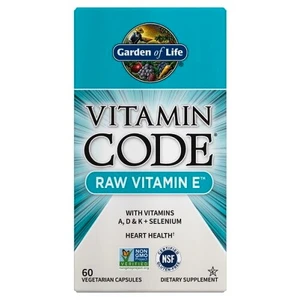 Garden Of Life Vitamín E Raw 60 kapsúl