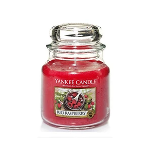 Yankee Candle Red Raspberry vonná sviečka Classic stredná 411 g