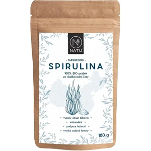 Natu Spirulina BIO prášek 180g