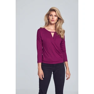 Figl Woman's Blouse M710 Fuchsia