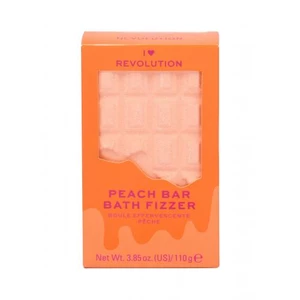 Makeup Revolution Bath Fizzer kule do kąpieli Peach Bar 110 g