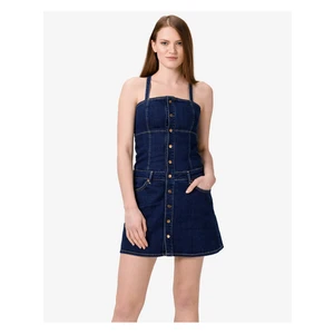 Pepe Jeans Dress Flame Pl952698 Dark - Women