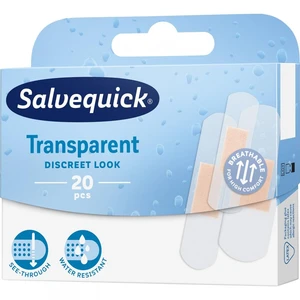 Salvequick Transparent plastry opatrunkowe 20 szt.