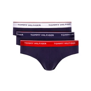 3PACK men&#39;s majtki Tommy Hilfiger ciemnoniebieski (1U87903766 904)