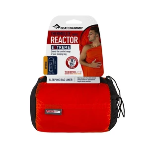 Sea To Summit Reactor Extreme Thermolite Mummy Liner Red