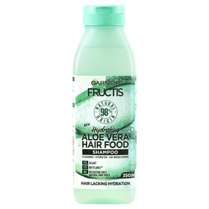 Garnier Fructis Aloe Vera Hair Food hydratačný šampón pre normálne až suché vlasy 350 ml
