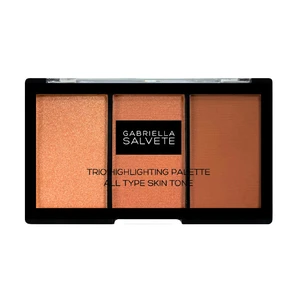 Gabriella Salvete Paletka rozjasňovač Trio highlighting Palette 15 g