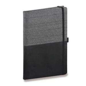 Presco Notes Skiver - zápisník - A5, černošedý