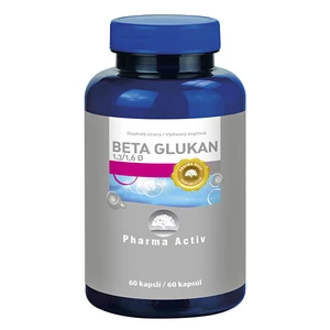Pharma Activ Beta Glukan 1.3/1.6 D 250 mg 60 kapslí
