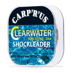Carp´r´us clearwater shockleader 20 m crystal - nosnosť 50 lb